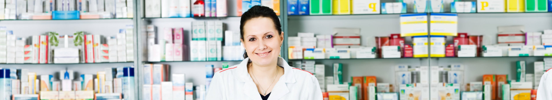 pharmacist smiling