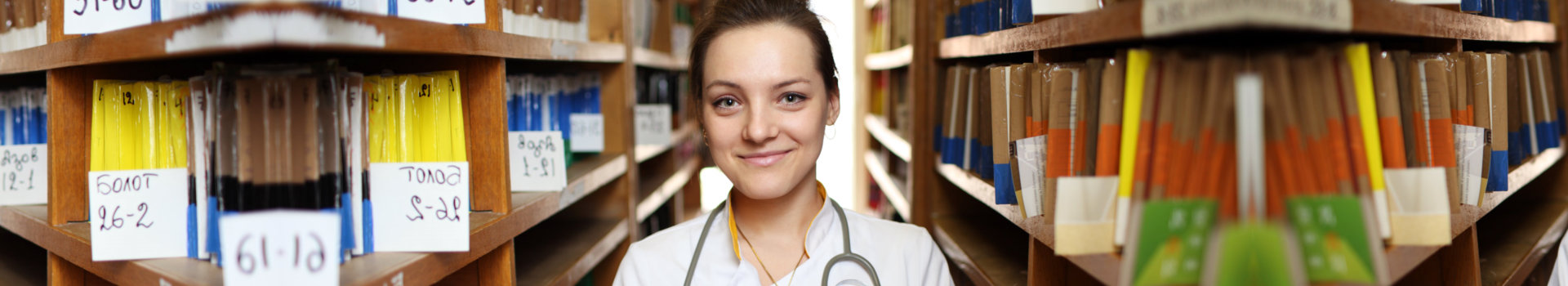 pharmacist smiling