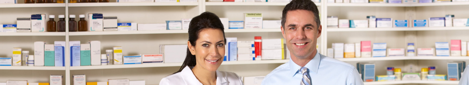 pharmacists smiling